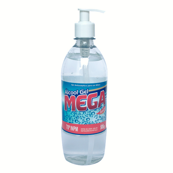 Álcool Gel 70 - Mega - 500g